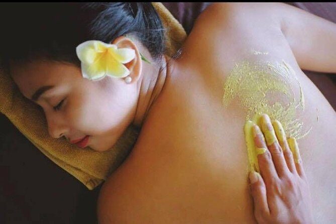 Bali Luxury Spa Massage and flower Bath 2 hour Treatmen - Body scrub and yogurt moisturizer: smooth skin, with one real caution
