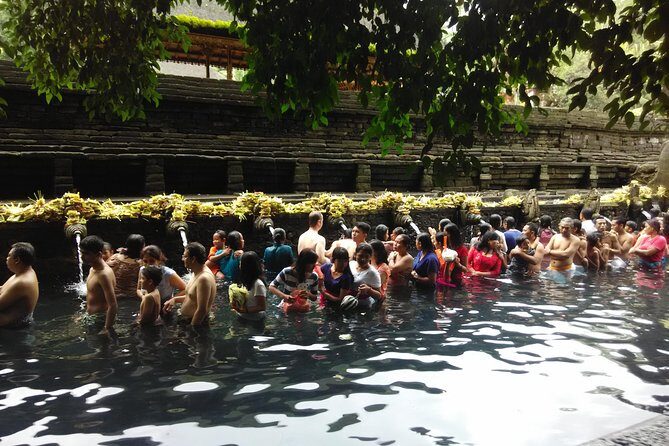 Bali Purification Ritual - Inside the holy springs: what the 1 to 1.5 hours is like