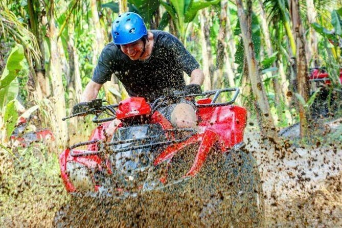 Bali Quad bike ATV passing through Waterfall, Cave & Rice fields - Quick hits before you go