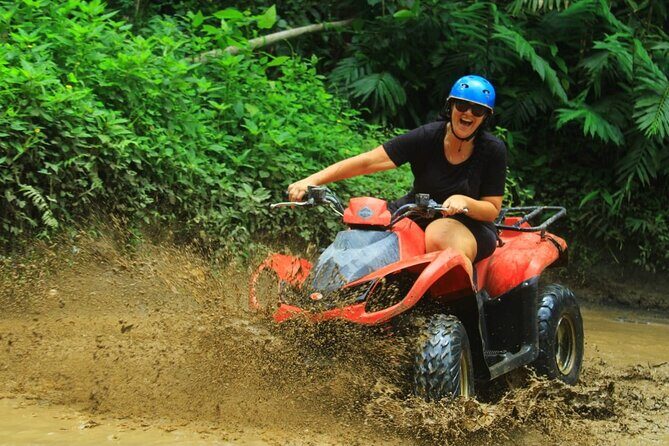Bali Quad bike ATV passing through Waterfall, Cave & Rice fields - Price and Value: Is $37.90 Worth It for an ATV With Lunch?
