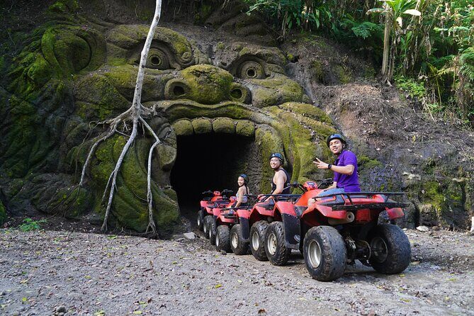Bali Quad Bike Through Gorilla Cave - Monkey Forest and Waterfall - A one-day hit of adrenaline and Ubud icons