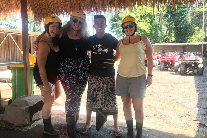Bali Quad Bike Through Gorilla Cave - Monkey Forest and Waterfall - Tegenungan Waterfall: one hour to see the scenery up close