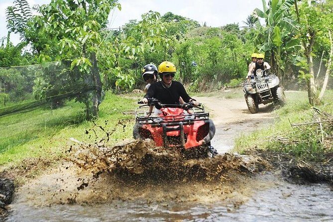 Bali Quad Bike Through Gorilla Cave - Monkey Forest and Waterfall - Sacred Monkey Forest Sanctuary: temples, macaques, and a guided flow