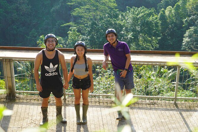 Bali Quad Bike Through Gorilla Cave - Monkey Forest and Waterfall - Lunch, showers, and pool-bar downtime at Abiansila