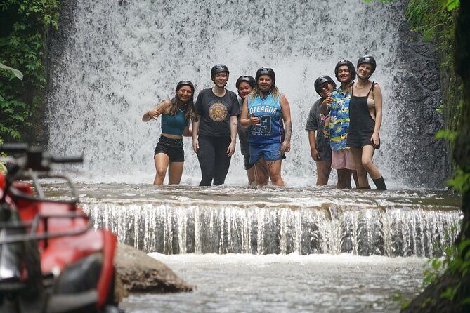 Bali Quad Bike Through Gorilla Cave - Monkey Forest and Waterfall - Timing and what your 8 hours will actually feel like