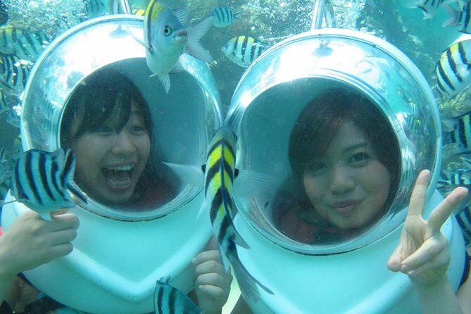 Bali Sea Walker - The helmet setup: oxygen breathing and comfort
