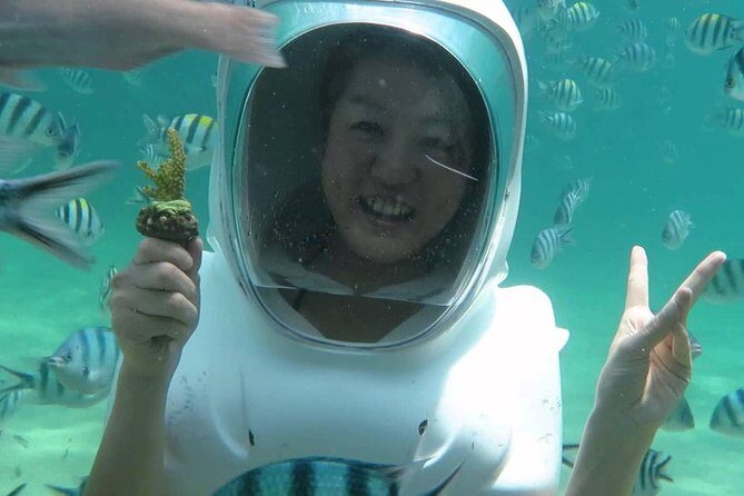 Bali Sea Walker - From Bintang Beach Club water sports to the Sea Walker station