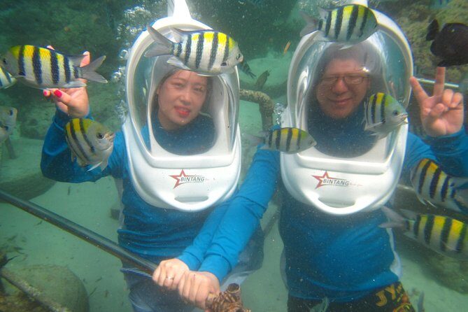 Bali Sea Walking Experience - Sea walking at Tanjung Benoa: from beach change-room to helmet in minutes