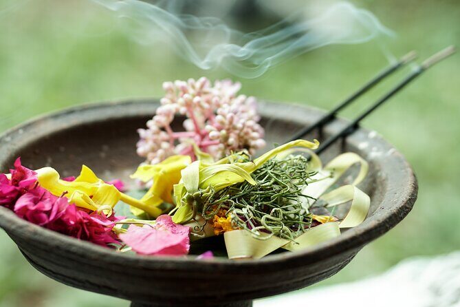 Bali Spiritual: Blessing Ceremony, Pristine Nature and Transfer - Flower Market, Jamu Welcome, and the Rindik Moment