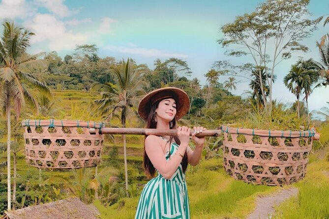 Bali Tour : Best Attractions in Ubud with Rice Terrace - Ubud Art Market + Saraswati Temple: shopping and spirituality in one loop