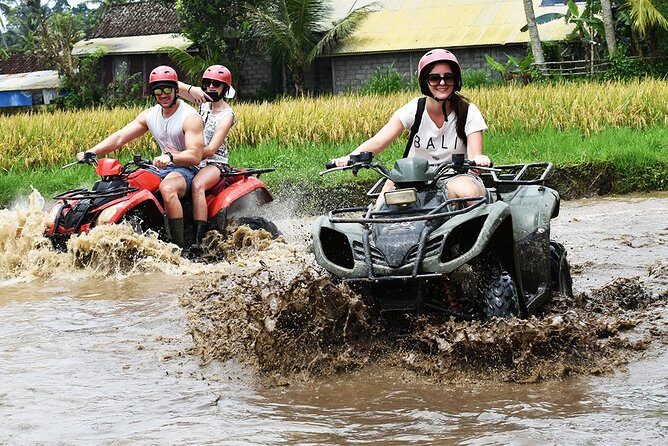 Bali Tunnel Quad Bike ATV by KUBER ADVENTURE in Ubud - Automatic ATVs and safety gear: what you actually do before the trek