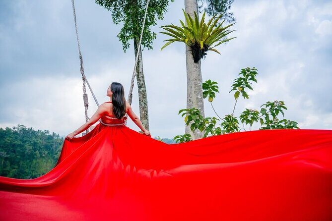Bali Ubud Zipline Jungle Swing and Waterfall Tour - Waterfall time: hike down, then decide your level of daring