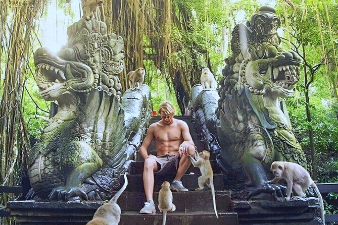 Bali Ubud Zipline, Monkey Forest and Waterfall Adventure - A 6-Hour Combo in Ubud: Zipline, Waterfall, Monkey Forest