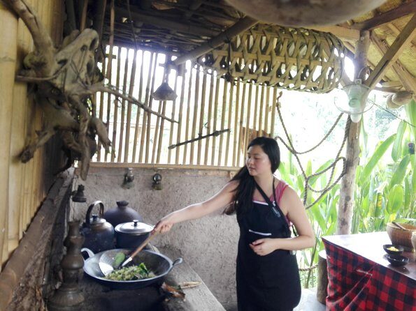 Balinese Cooking Class at Organic Farm - Arriving at the main area: fresh juice before you cook