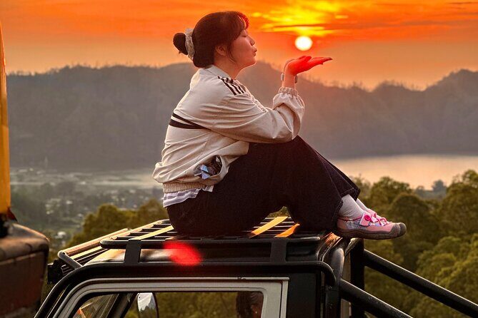 Batur 4WD Jeep Sunrise and Kintamani Cafe Hopping - Jeep Sunrise at Mount Batur: the view is only half the story