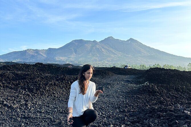 Batur Volcano Sunrise Jeep - After the sun: Batur’s black lava fields