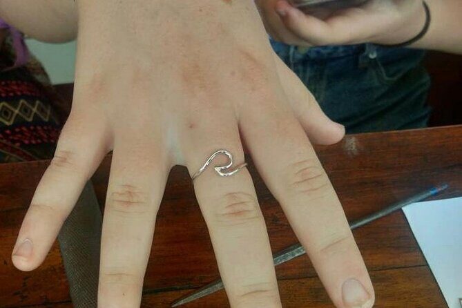 Beginner Class Becomes Silversmith With Bali Silver Material - What You’ll Make: Ring, Earrings, Bracelet, or a Custom Mix