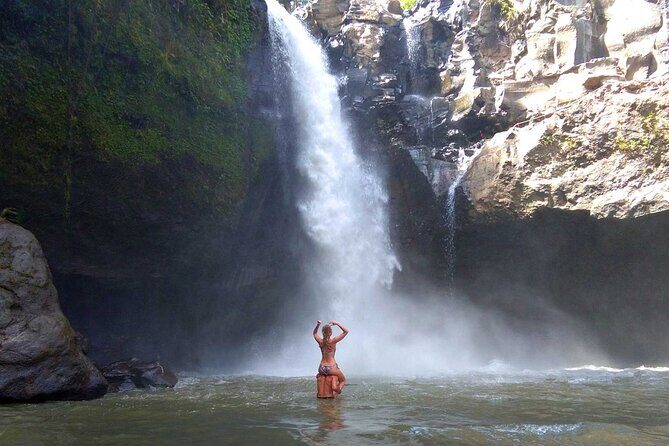 Best of Bali : Bali Temples , Rice Terrace and Waterfall Tour - Tegenungan Waterfall: the best photos start with the stairs