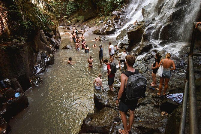 Blue Lagoon Snorkeling and Lunch - Kanto Lampo - Tibumana Waterfall-All Included - Kanto Lampo Waterfall: the picture-perfect part (with crowds)