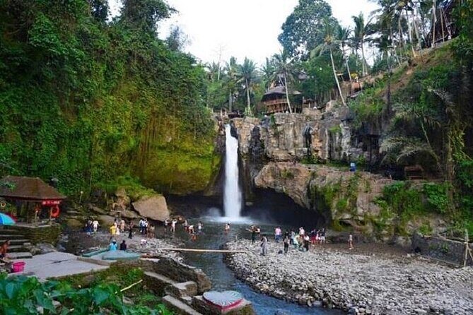 Blue Lagoon Snorkeling and Lunch - Ubud Monkey Forest - Waterfall - Boat transfer time and how to make it feel easy