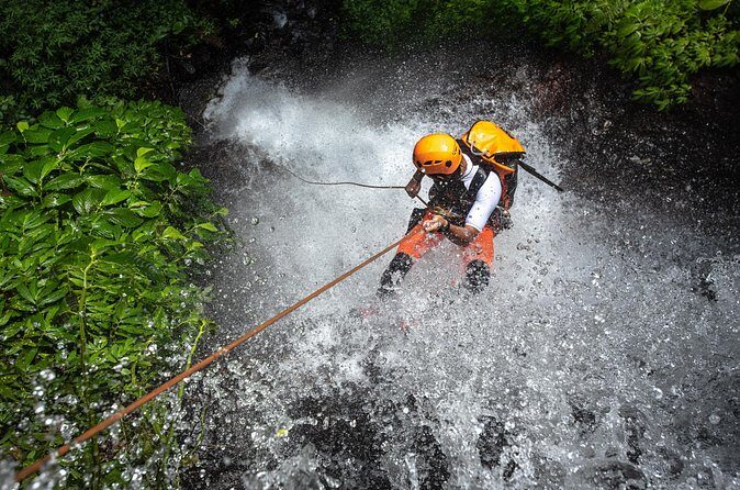 Canyoning Bali, Tamata Canyon (Adventure, discovery, nature) - Getting refueled: breakfast, lunch, and post-canyon shower time