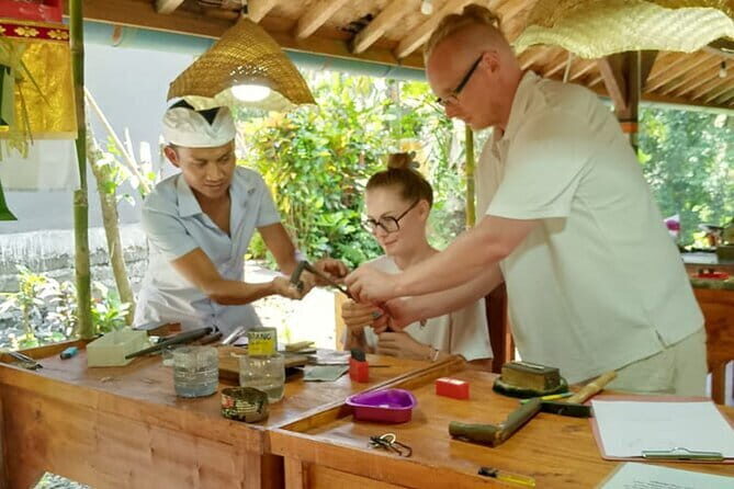 Celuk Bali Silver Class: Hands-On Silver Making Class - The teacher help you actually feel: friendliness and one-on-one guidance