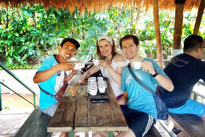 coconut wine and coffee safary tour - Bresela in the rice fields: how Bali coconut wine (tuak) is made