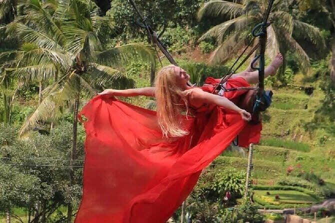 CRETYA UBUD Infinity Pool+ ATV RIDE with Gorilla Cave +lunch. - Cretya Ubud infinity pool: the calm reward after the mud
