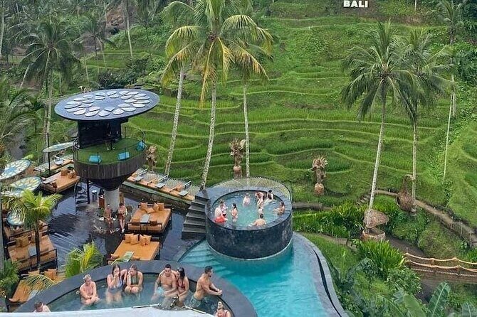 CRETYA Ubud infinity Pool + Hidden Water fall + Water Temple Tour - Oka Agro Wisata lunch plus coffee and herbal tea tasting