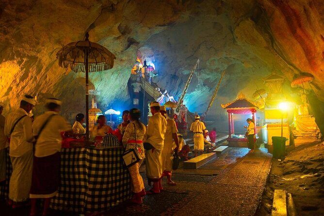 Full Day Private Tour to Nusa Penida Underground Temple from Bali - Atuh Beach: rough roads, a short hike, and a reward