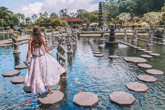 Gate of Heaven - Tirta Gangga Royal Water Palace - Tukad Cepung Waterfall - Tirta Gangga Royal Water Palace: Slow Walking, Koi, and Calm
