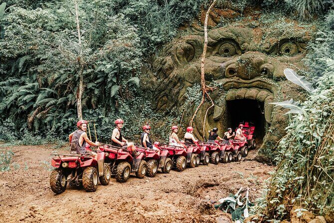 Gorilla Cave ATV Bali Ubud, Monkey Forest, Temple, and Lunch - Alasan Adventures ATV: safety gear, instruction, and the ride you will remember