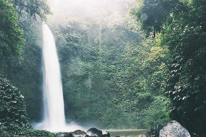 Hidden Nungnung Waterfall and Tanah Lot sunset Private Tour - Nungnung Waterfall Hike: Shady Forest Walk With Real Steps