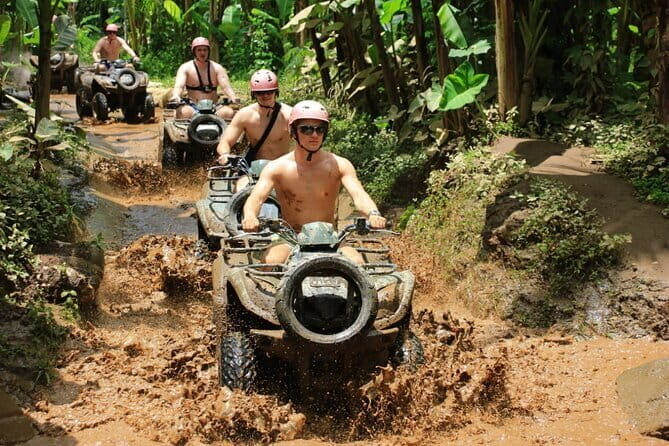 Infinity Bali Rafting Ubud Combine 1,5 hrs Quad Bike - The ATV ride: 1.5 hours of quad time through paddies and villages