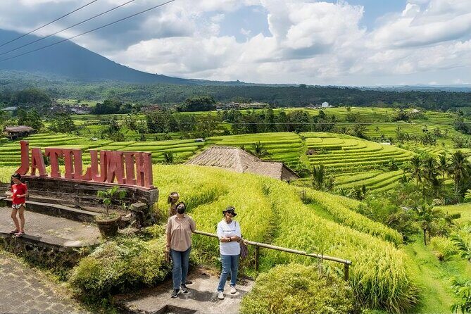 Jatiluwih Spiritual Journey of Melukat with Rice Terrace View - Baturiti coffee tester: a small stop with big context