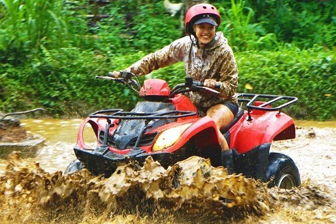 Jungle ATV Quad Bike Through Gorilla Face Cave - Lunch at Cretya Sunset-Style Poolside: Food Choices and Reset Time