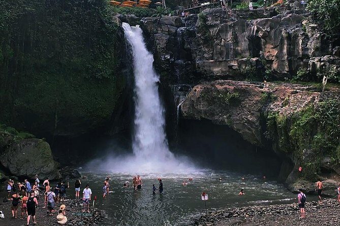 Jungle Swing - Volcano - Water Temple - Monkey Forest and Waterfall Tour - Tegenungan Waterfall: jungle views and a classic Bali stop