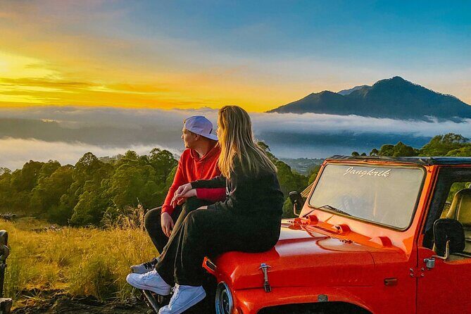 Kintamani Black Lava Sunrise Jeep Adventure with Temple in Bali - Key highlights worth waking up for