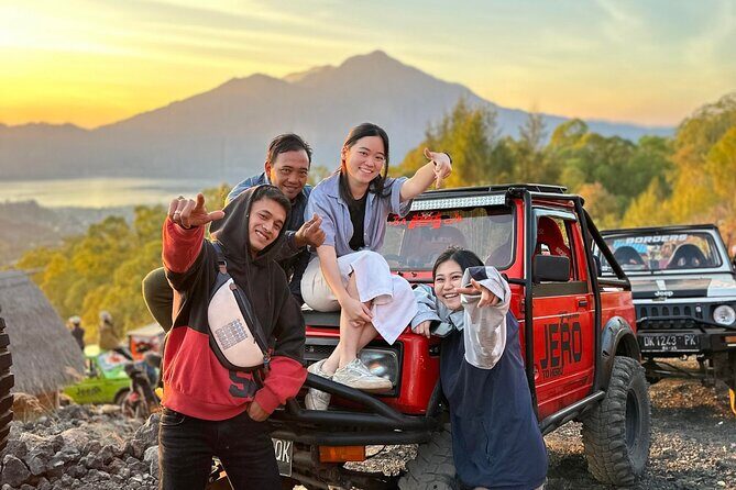Kintamani Black Lava Sunrise Jeep Adventure with Temple in Bali - Private transport, fees included, and the real cost of $26