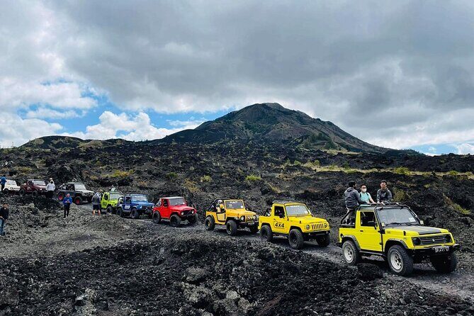 Kintamani Black Lava Sunrise Jeep Adventure with Temple in Bali - The Jeep Ride to Kintamani Black Lava at sunrise