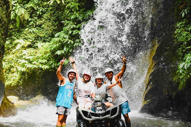 KUBER ATV UBUD - Tunnel Waterfall Rice field Jungle w Private Car - The pre-ride setup: welcome drink, insurance, and your first ATV try