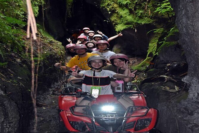 Kuber Bali ATV through Tunnel and Waterfall - Quad bikes through tunnel and waterfall near Ubud