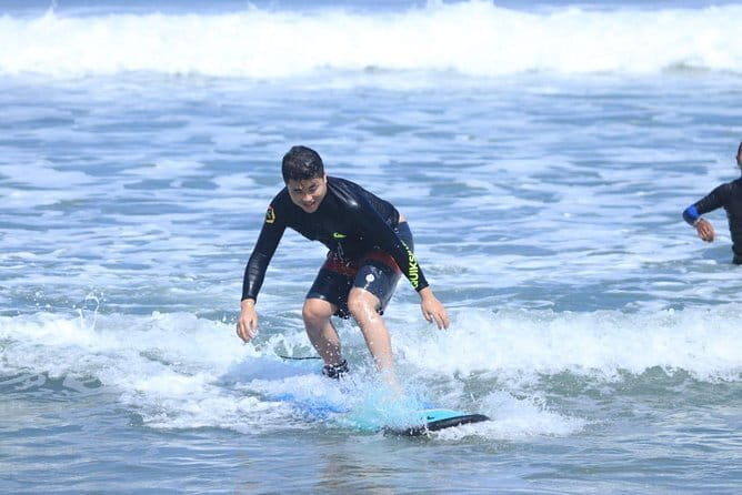 Kuta Beach Bali, 1 on 1 Surfing Lesson Orange Surf Bali - The break time is where you improve (use it)