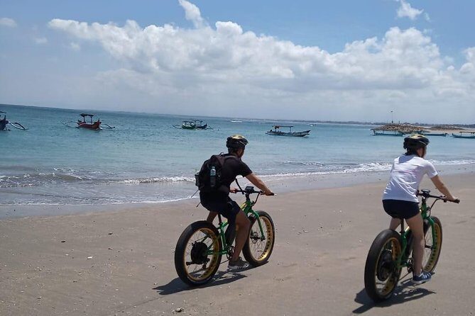 Kuta Beach eBike Private Tour - Temple dressing and Royal Temple of the Sea: culture you can actually participate in