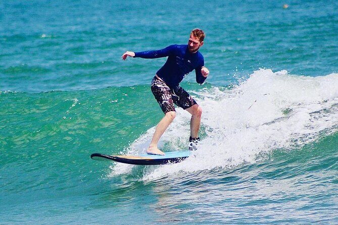 Legian Beach Bali Surf Lesson All Level 2 Hour with Pro Coach - What your 2-hour surf lesson really looks like (sand to water)