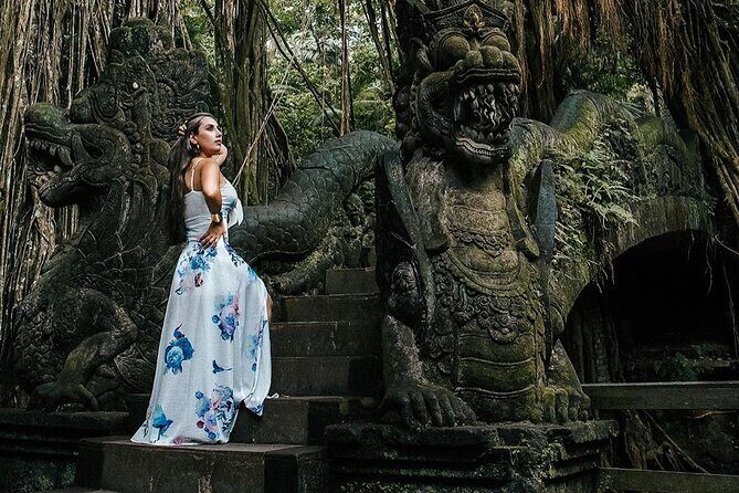 Monkey Forest, Holy Water Temple & Hot Springs Tours - Pickup, transport, and your English-speaking guide