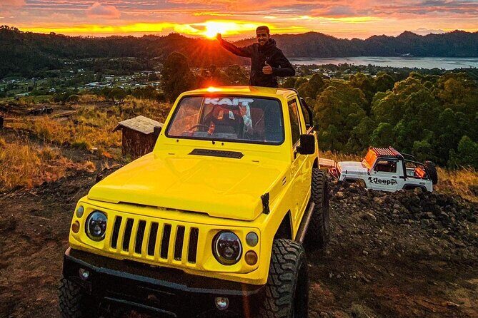 Mount Batur Jeep Sunrise with 4WD Adventures Tour - Stop 1: Mount Batur sunrise, then black lava fields