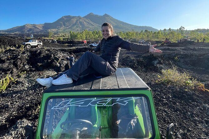 Mount Batur Jeep Tour: Sunrise, Black Lava,Black Sand &Hot Spring - Black lava fields after sunrise: the part many people skip planning for