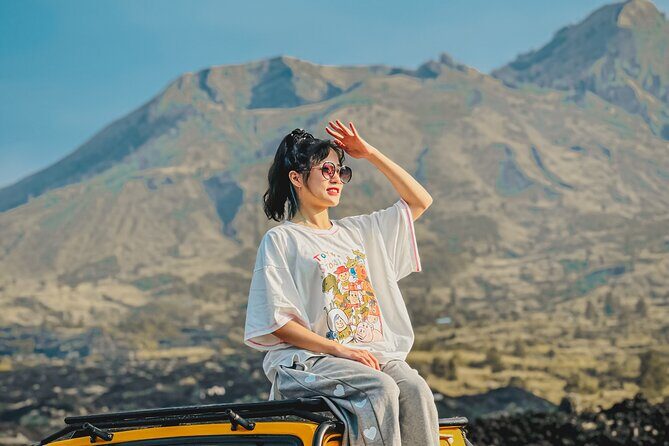 Mount Batur Sunrise By Private Jeep include Hot Spring - After Sunrise: Seeing Black Lava Linked to the 1963 Eruption