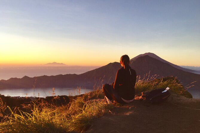 Mount Batur Sunrise Hike - The climb itself: flashlight, walking stick, and guide pacing